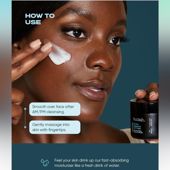 Buttah Skin by Dorion Renaud Hyaluronic Gel Cream Daily Moisturizer(NWT)2 oz - Picture 6 of 6